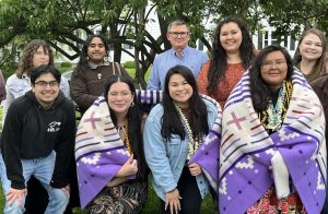 A group of students who have received the SIGP scholarship.